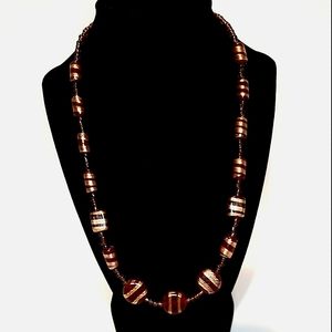 Vintage Glass Bead Necklace